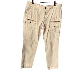 Anthropologie Hei Hei size 32 (12) pre distressed cargo pants.